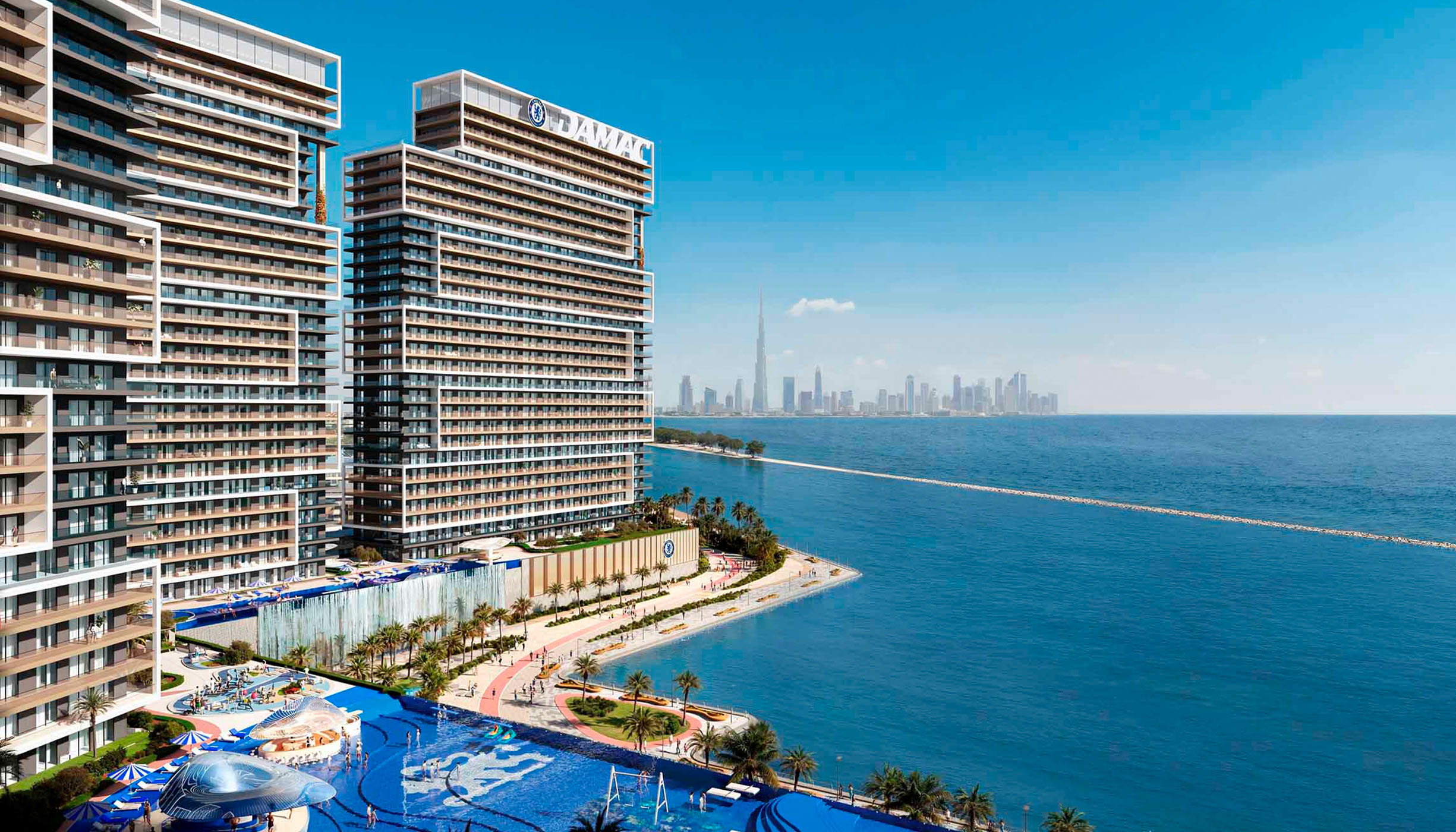 Chelsea Residences by DAMAC – Luxury Waterfront Apartments in Dubai Maritime City